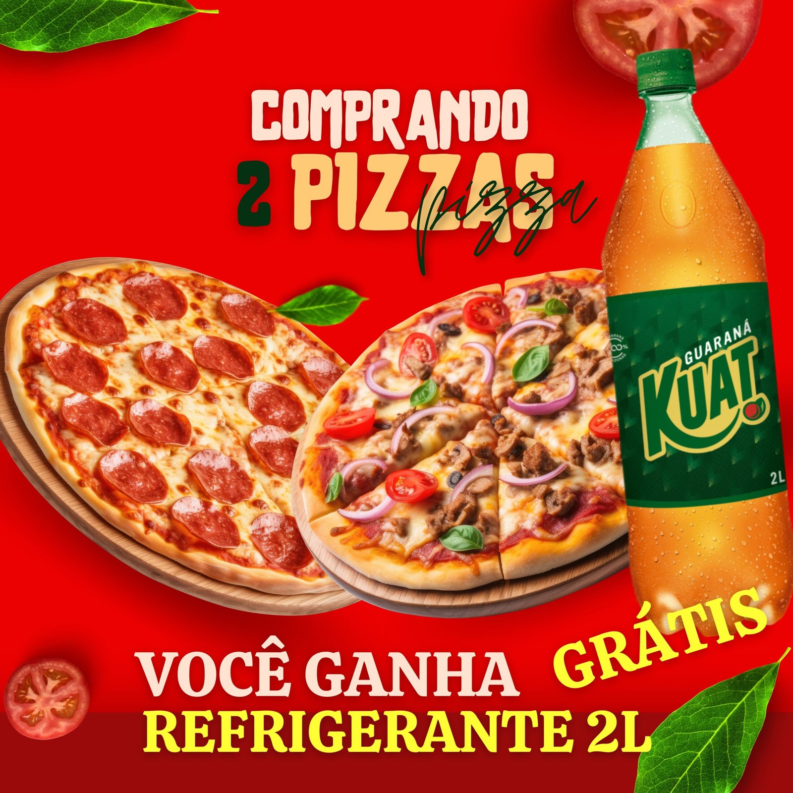 Refrigerante de Presente para você